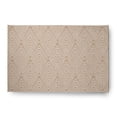 thumbnail image 1 of Simply Daisy 4' x 6' Basswood Brown Lifeflor Diamond Spring Chenille Indoor/Outdoor Rug, 1 of 3