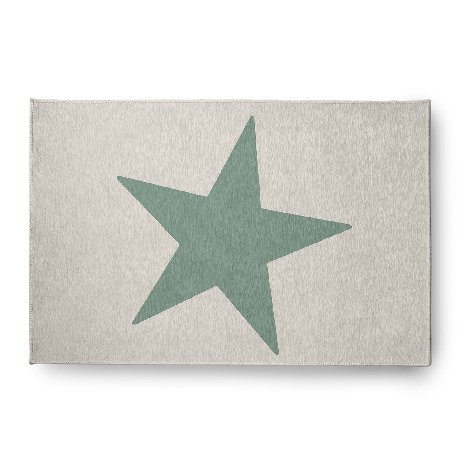 Simply Daisy 4' x 6' Big Star Chenille Rug, Sage