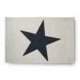 thumbnail image 1 of Simply Daisy 4' x 6' Big Star Chenille Rug, Shark Blue, 1 of 4
