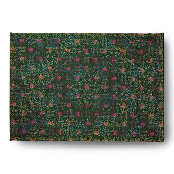 Simply Daisy 4' x 6' Forest Layered Sun Tile Indoor/outdoor Rug