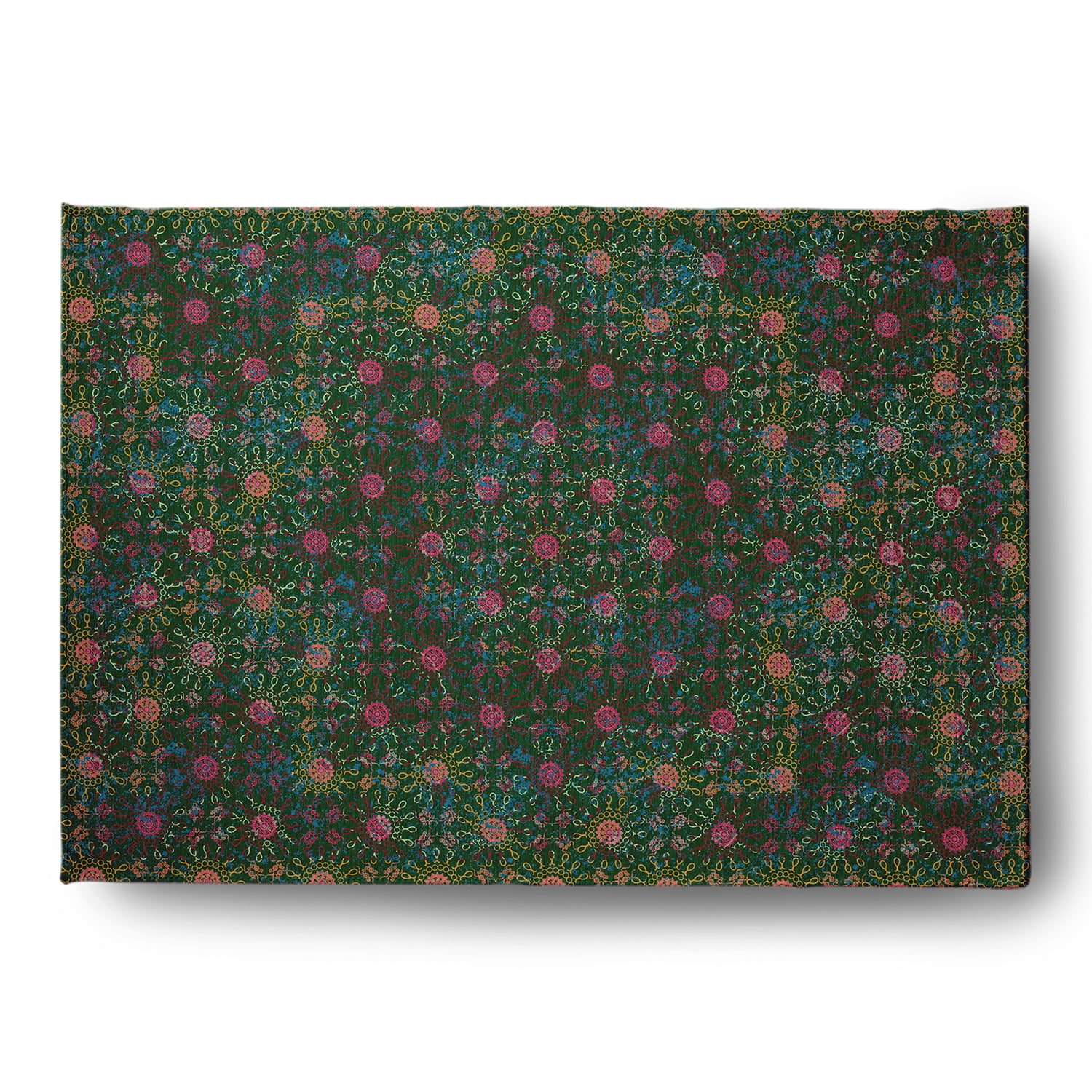 Simply Daisy 4' x 6' Forest Layered Sun Tile Rug
