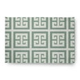 thumbnail image 1 of Simply Daisy 4' x 6' Greek Key Patterned Chenille Rug, Sage, 1 of 4