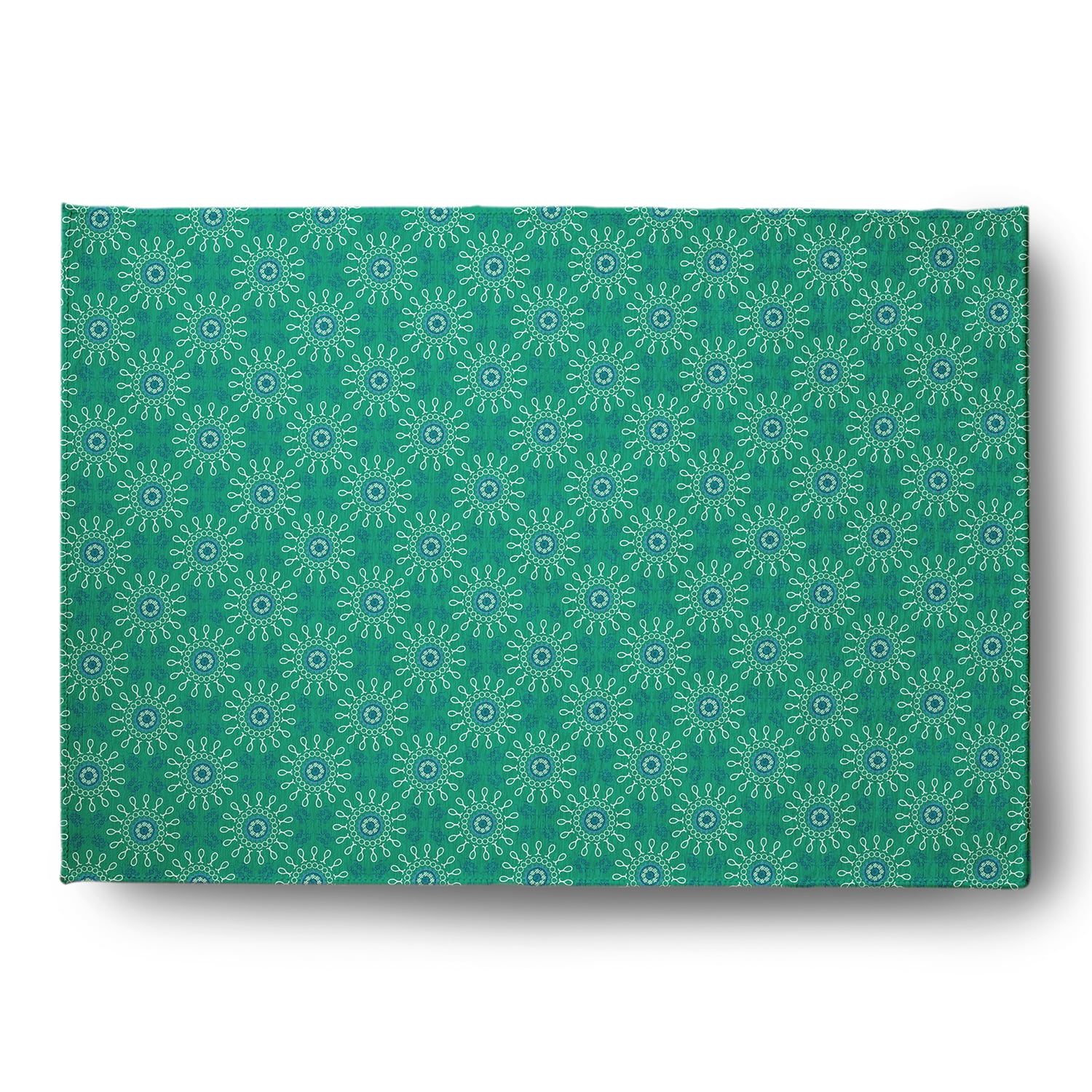 Simply Daisy 4' x 6' Kelly Green Sun Tile Rug