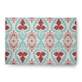 thumbnail image 1 of Simply Daisy 4' x 6' Ligonberry Red Bombay Spring Chenille Indoor/Outdoor Rug, 1 of 3