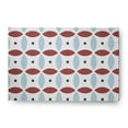 thumbnail image 1 of Simply Daisy 4' x 6' Ligonberry Red Geometric Spring Chenille Indoor/Outdoor Rug, 1 of 3