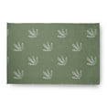 thumbnail image 1 of Simply Daisy 4' x 6' Muted Green Feather Pattern Spring Chenille Indoor/Outdoor Rug, 1 of 3