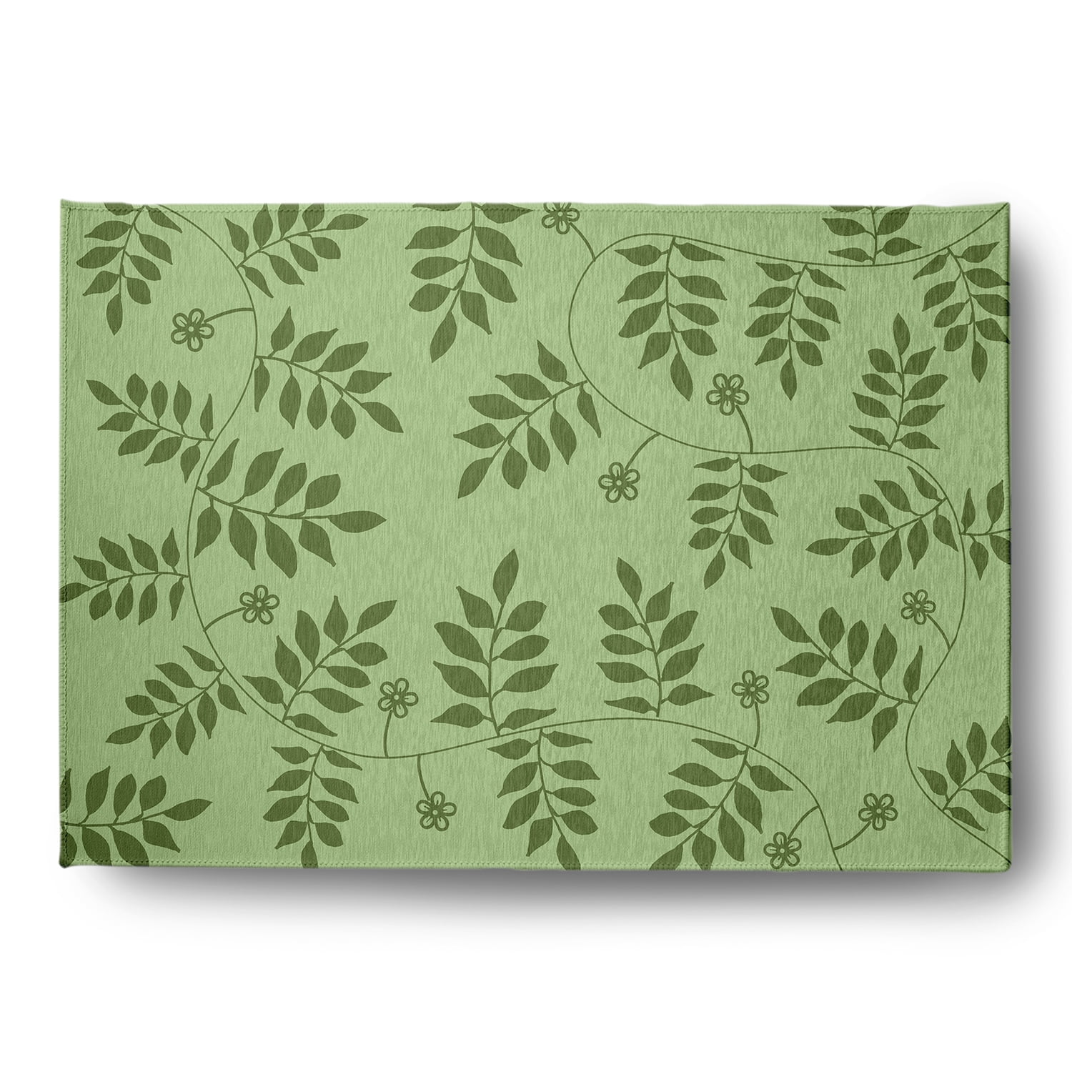 Simply Daisy 4' x 6' Scallion Fern FrondsIndoor/outdoor Rug
