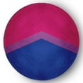 thumbnail image 1 of Simply Daisy 5' Round Bisexual Chevron Bisexual Chevron Chenille Indoor/Outdoor Rug, 1 of 4