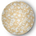 thumbnail image 1 of Simply Daisy 5' Round Corn Yellow Evelyn Spring Chenille Indoor/Outdoor Rug, 1 of 4