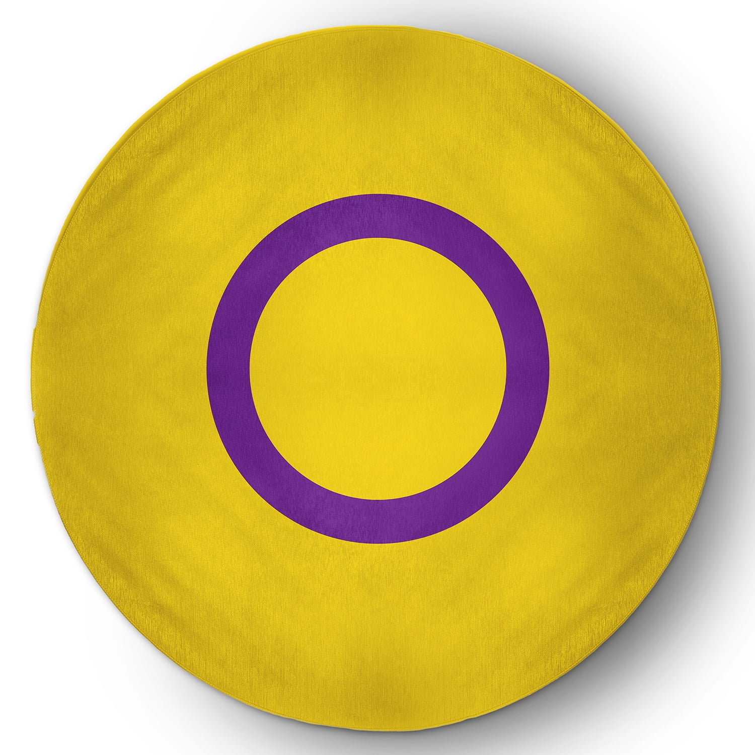 Simply Daisy 5' Round Intersex Intersex Chenille Indoor/Outdoor Rug