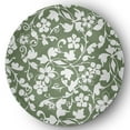 thumbnail image 1 of Simply Daisy 5' Round Sage Evelyn Spring Chenille Indoor/Outdoor Rug, 1 of 4