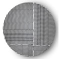 thumbnail image 1 of Simply Daisy 5' round Black Geo Circle Indoor/outdoor Rug, 1 of 1