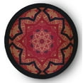 thumbnail image 1 of Simply Daisy 5' round Navy Shawl Indoor/outdoor Rug, 1 of 1