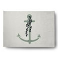 thumbnail image 1 of Simply Daisy 5' x 7' Anchor and Rope Nautical Chenille Rug, Sage, 1 of 4