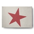 thumbnail image 1 of Simply Daisy 5' x 7' Big Star Chenille Rug, Ligonberry Red, 1 of 4