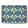 thumbnail image 1 of Simply Daisy 5' x 7' Dark Cobalt Blue Hipster Spring Chenille Indoor/Outdoor Rug, 1 of 4