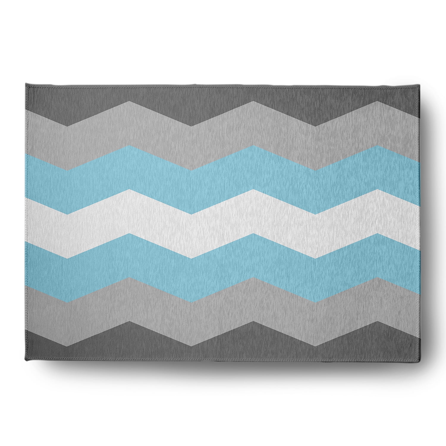 Simply Daisy 5' x 7' Demi Boy Chevron Demi Boy Chevron Chenille Indoor/Outdoor Rug