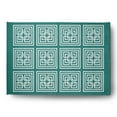 thumbnail image 1 of Simply Daisy 5' x 7' Desert Turquoise Greek New Key Rug, 1 of 5