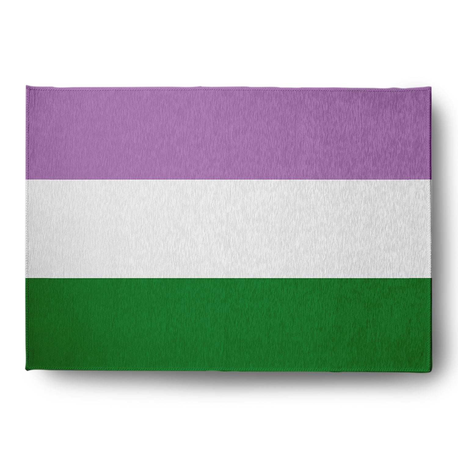 Simply Daisy 5' x 7' Genderqueer Genderqueer Chenille Indoor/Outdoor Rug