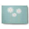 thumbnail image 1 of Simply Daisy 5' x 7' Light Blue Floral Print Spring Chenille Indoor/Outdoor Rug, 1 of 4