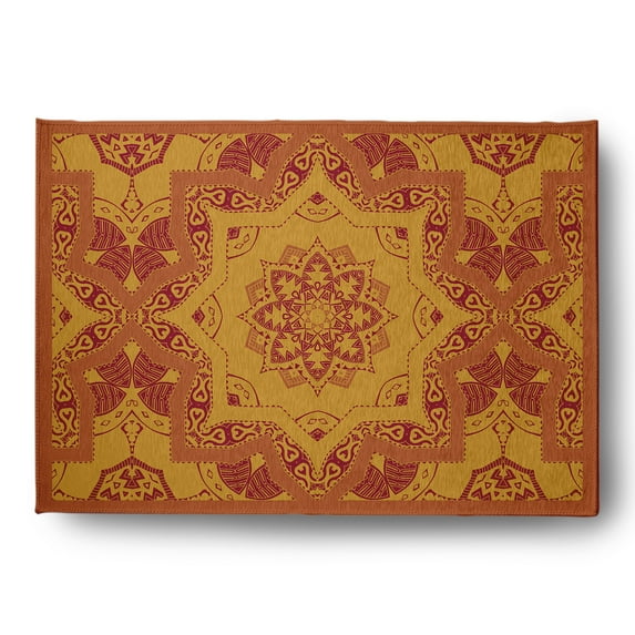 Simply Daisy 5' x 7' Nutmeg Shawl Rug