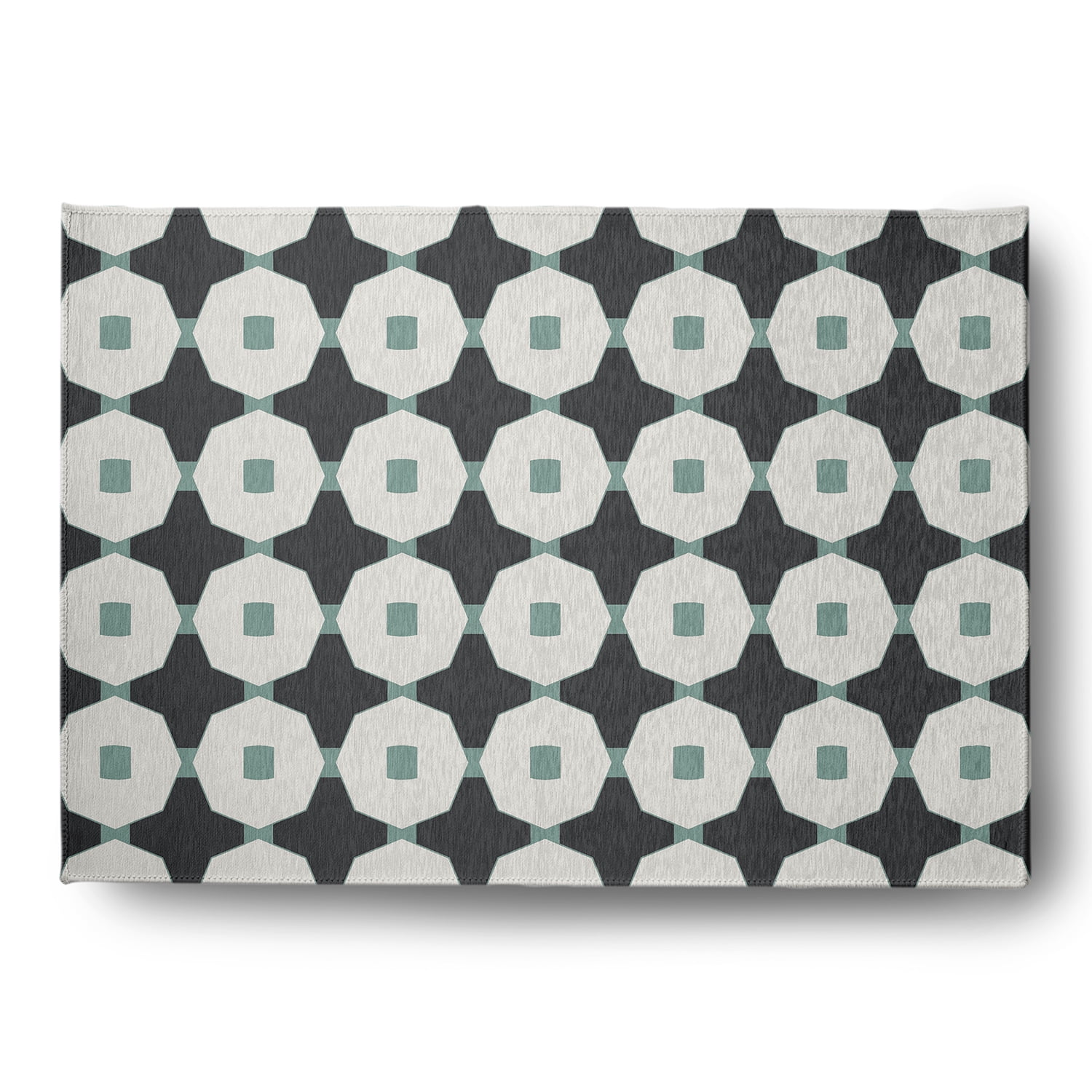 Simply Daisy 5' x 7' Pepper Button Up Spring Chenille Indoor/Outdoor Rug