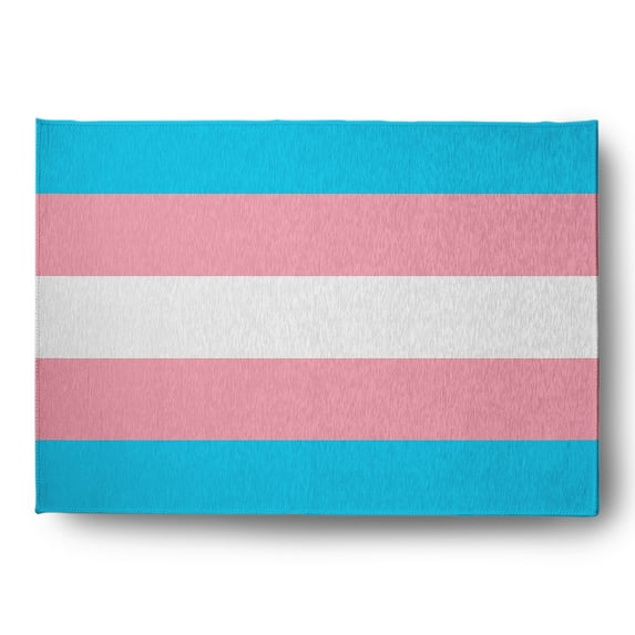 Simply Daisy 5' x 7' Transgender Transgender Chenille Indoor/Outdoor Rug