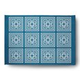thumbnail image 1 of Simply Daisy 5' x 7' Unreal Teal Greek New Key Rug, 1 of 5