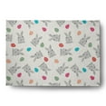 thumbnail image 1 of Simply Daisy 5' x 7' Whisper White Bunnies and Eggs Easter Chenille Indoor/Outdoor Rug, 1 of 4