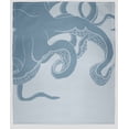 thumbnail image 1 of Simply Daisy 60" x 80" Gus Fleece Throw Blanket, Dusty Smoke, 1 of 1