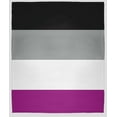 thumbnail image 1 of Simply Daisy 60 x 80 inch Asexual Pride Flag Throw Blanket, 1 of 2