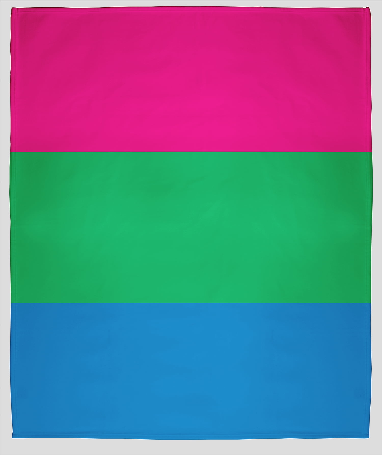 Simply Daisy 60 x 80 inch Polysexual Pride Flag Throw