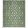 thumbnail image 1 of Simply Daisy 60x80 in Laurel Tree Green Chickens-Go-Round Easter Throw Blanket, 1 of 4