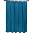 thumbnail image 1 of Simply Daisy 70" W x 73" H Solid Print Polyester Shower Curtain, Teal, 1 of 3