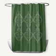 thumbnail image 1 of Simply Daisy 71" x 74" Ananda Geometric Print Shower Curtain, 1 of 3
