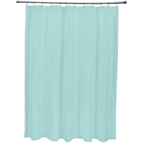 Simply Daisy 71" x 74" Solid Print Shower Curtain