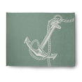 thumbnail image 1 of Simply Daisy 8' x 10' Anchored Nautical Chenille Rug, Sage, 1 of 4