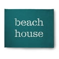 thumbnail image 1 of Simply Daisy 8' x 10' Beach House Nautical Chenille Rug, Ocean Teal, 1 of 4