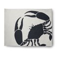 thumbnail image 1 of Simply Daisy 8' x 10' Crab Dip Nautical Chenille Rug, Shark Blue, 1 of 4