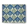 thumbnail image 1 of Simply Daisy 8' x 10' Dark Cobalt Blue Hipster Spring Chenille Rug, 1 of 5