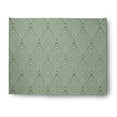thumbnail image 1 of Simply Daisy 8' x 10' Muted Green Lifeflor Diamond Spring Chenille Rug, 1 of 5