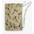 thumbnail image 1 of Simply Daisy Allover Holly 28 x 36 in Lime Green Laundry Bag, 1 of 3
