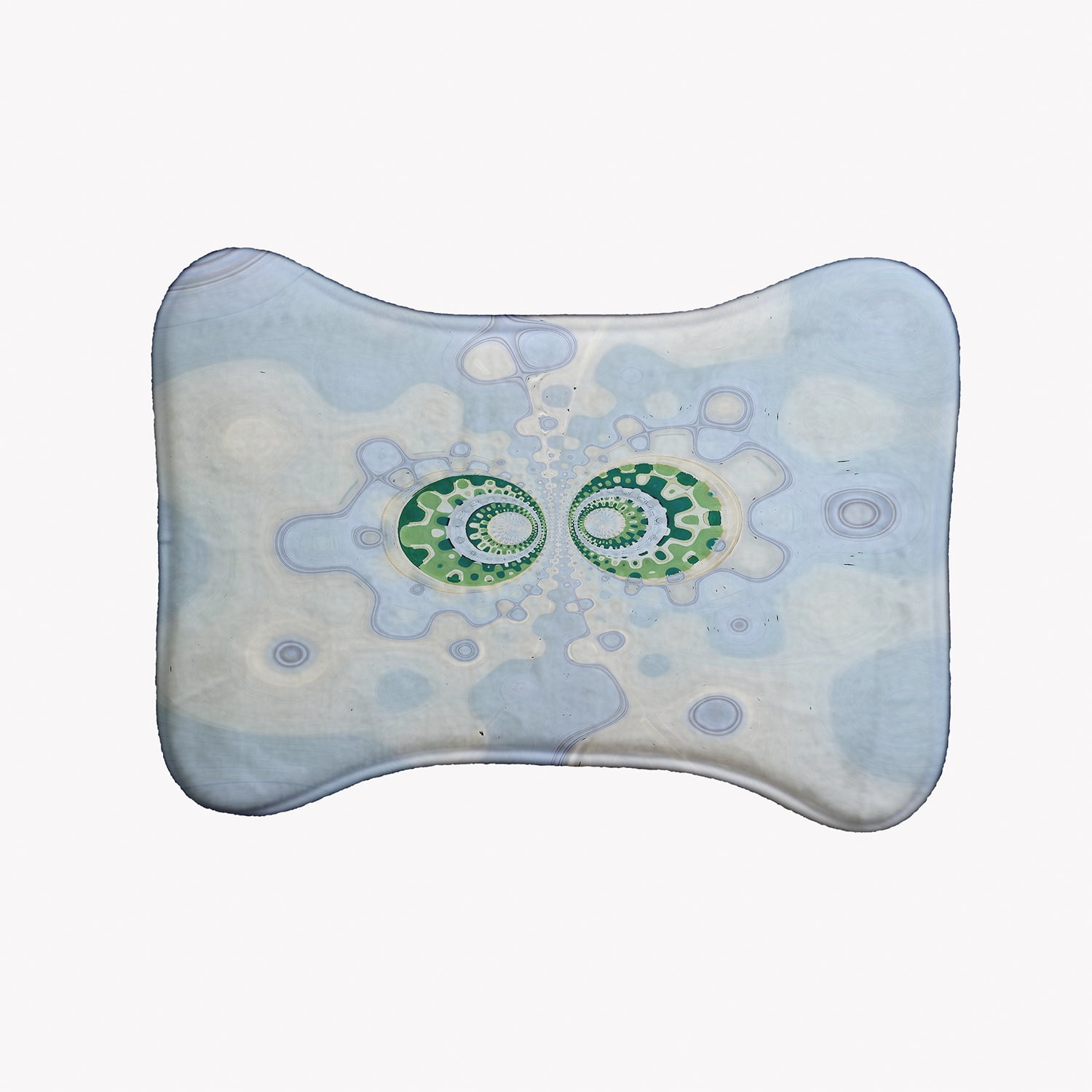 Simply Daisy Amoeba Meet Bone Shape Pet Feeding Mat for Dogs