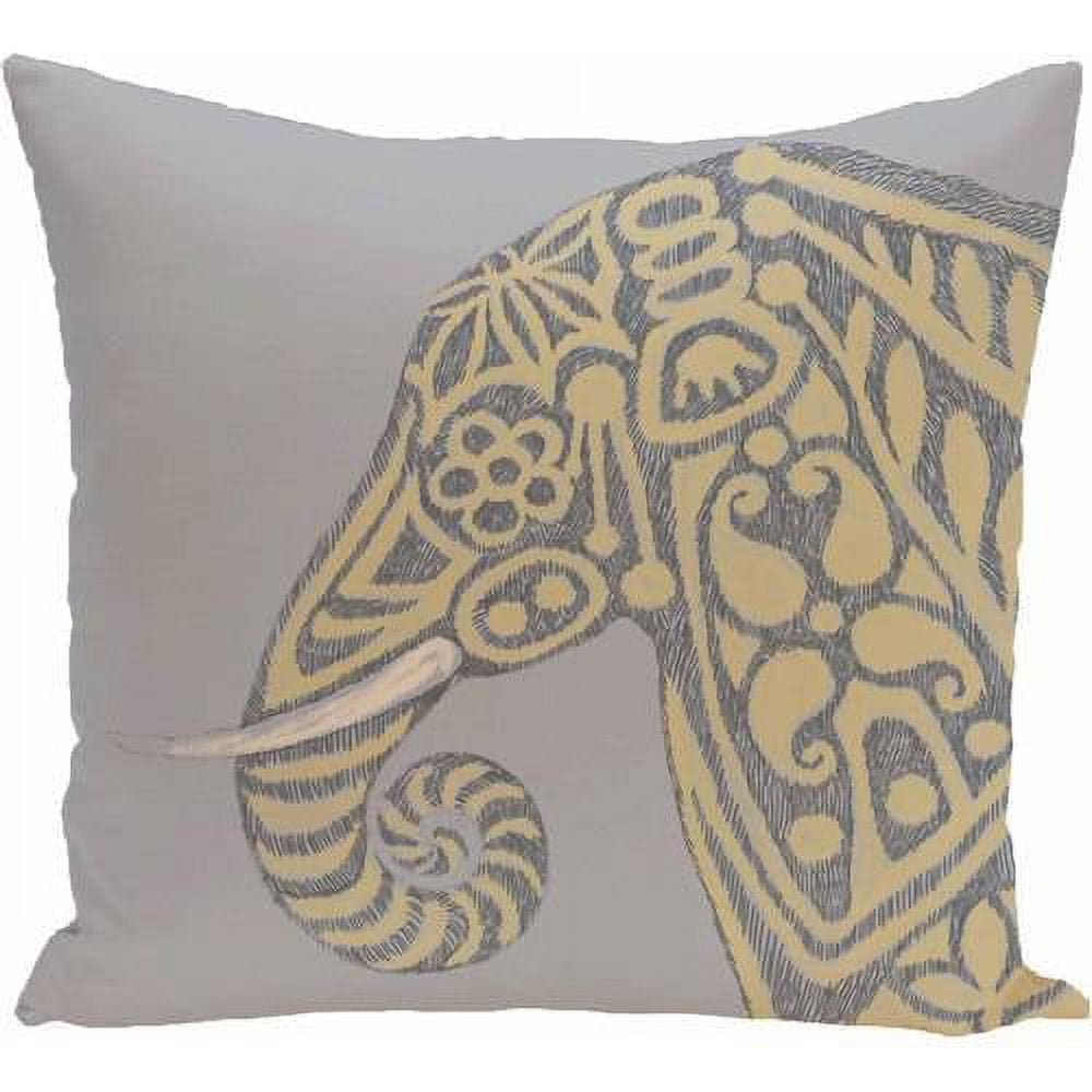 Simply Daisy Animal Print Decorative Pillow, 16" x 16"
