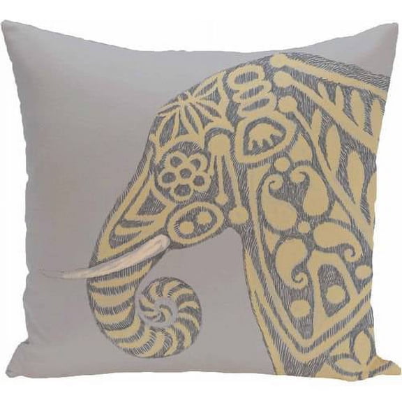 Simply Daisy Animal Print Decorative Pillow, 16" x 16"