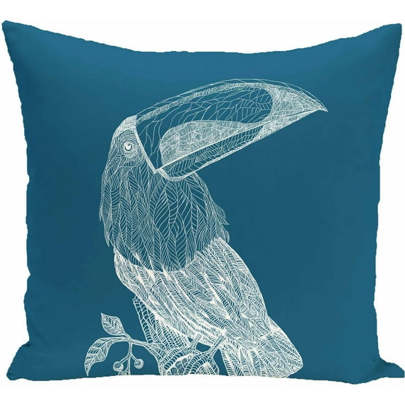 Simply Daisy Animal Print Decorative Pillow, 16" x 16"