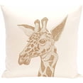 thumbnail image 1 of Simply Daisy Animal Print Decorative Pillow, 16" x 16", 1 of 2