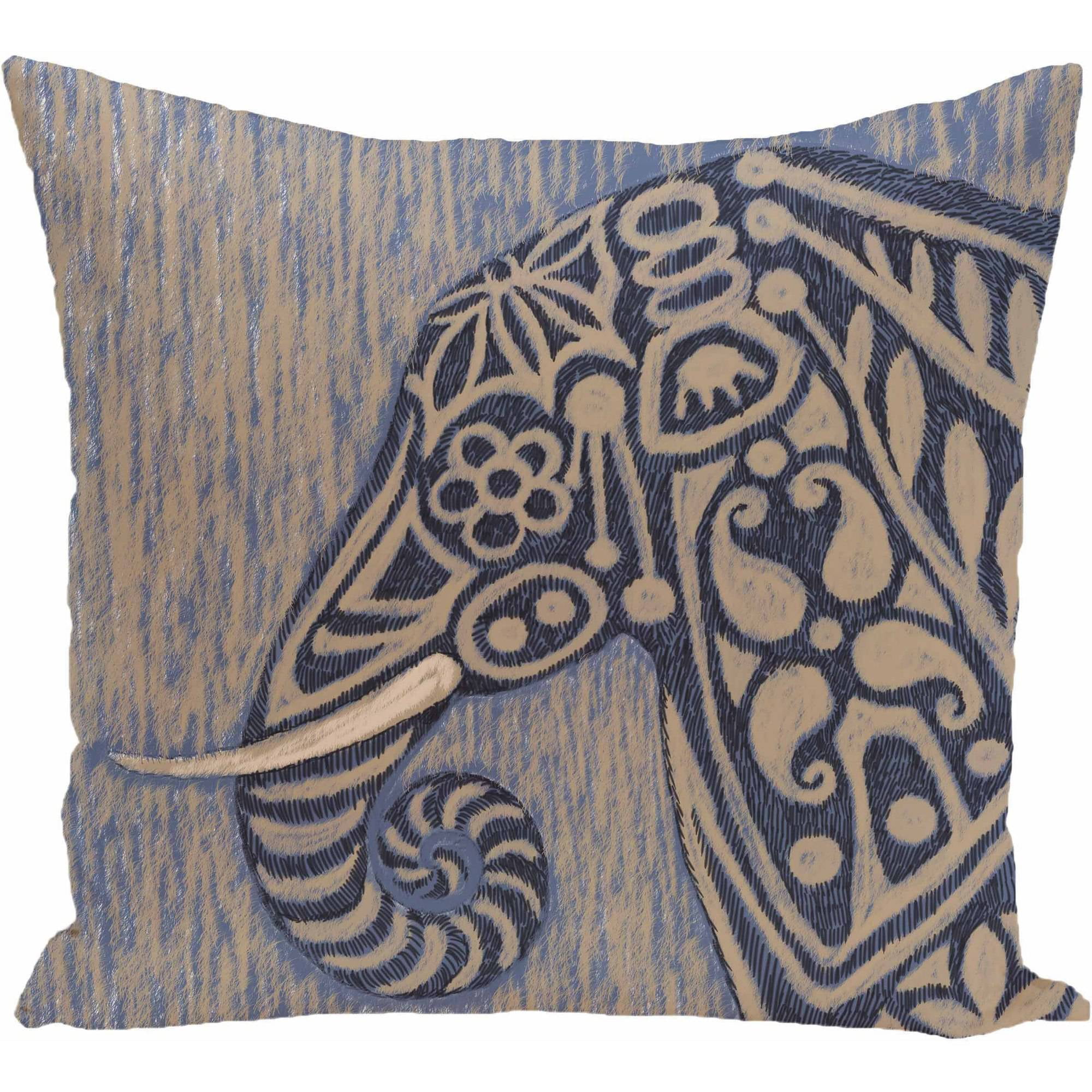 Simply Daisy Animal Print Decorative Pillow, 16" x 16"
