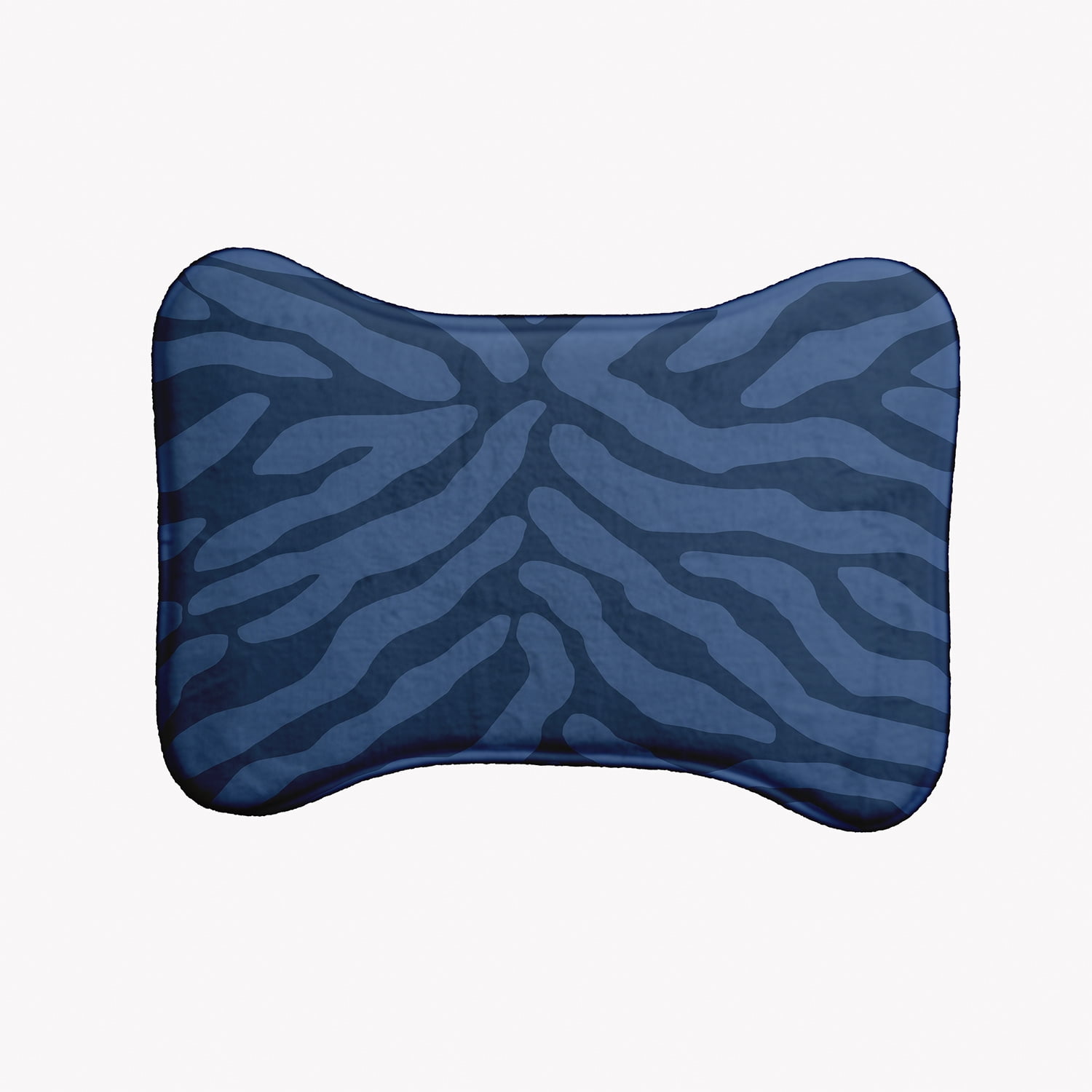 Simply Daisy Animal Stripe Bone Shape Pet Feeding Mat for Dogs