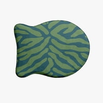 Simply Daisy Animal Stripe Fish Shape Pet Feeding Mat for Cats